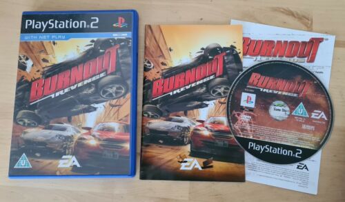 Burnout Revenge PS2 Juego Completo + Manual Playstation 2 Freepost
