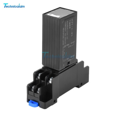 DC12V 24V AC220V Power on Time Delay Relay Controller With Digital Display