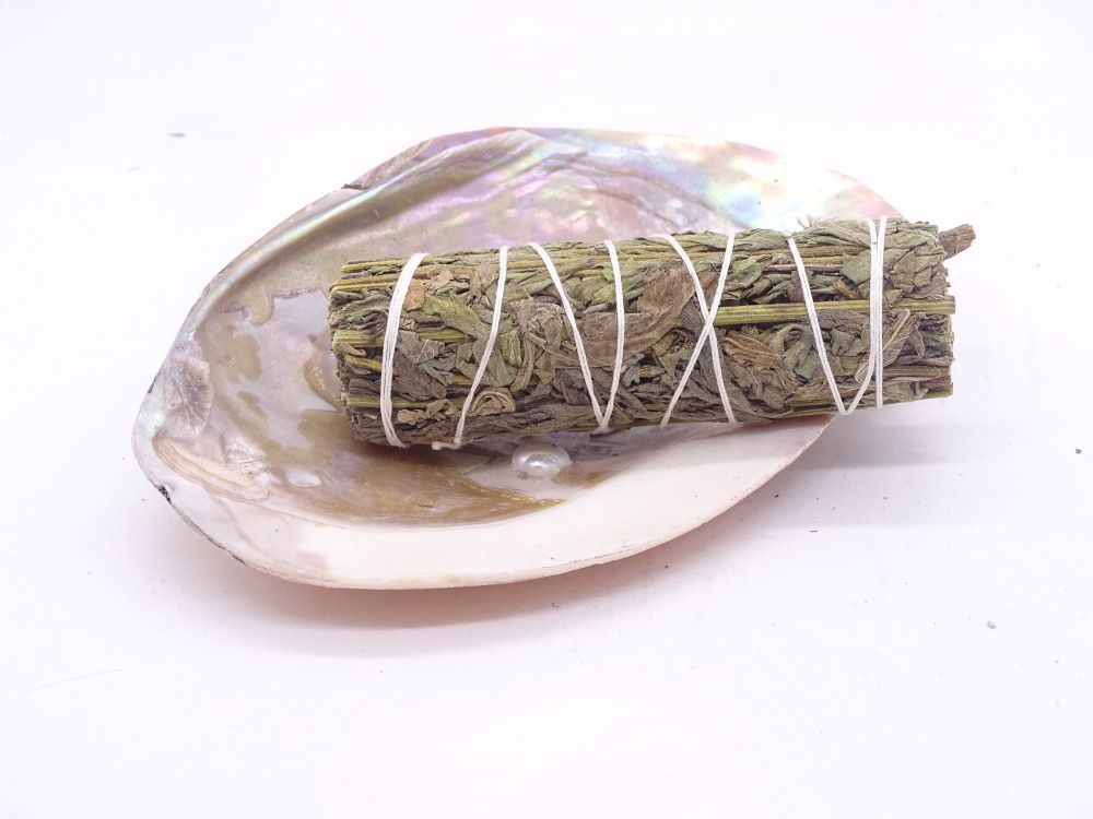 Beifuß (Schwarzer Salbei) Räucherbündel - Traumförderung, Schmerzlinderung u