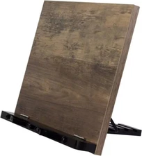 Wooden Bamboo Foldable Book Stand Cookbook Holder Desk Reading Stand New