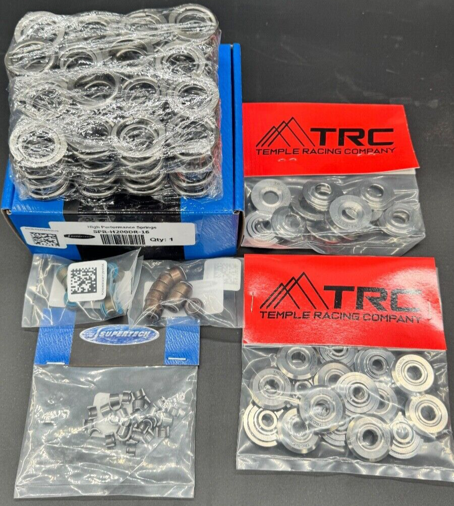 Supertech 100lb DRAG RACING Valve Springs & TRC Titanium Retainers
