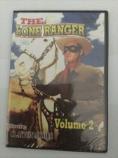 The Lone Ranger Vol 2 Slimcase DVD 2004 Clayton Moore Jay Silverheels 3 Episodes