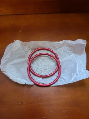 2 RED Rings for Sling Baby Carrier Baby Baby Wrap for Infant wrap (Rings Only)