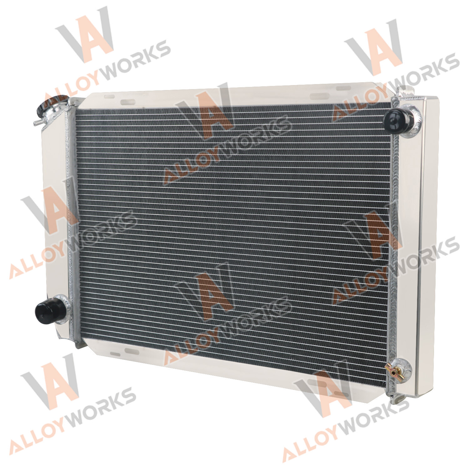 2 Row Aluminum Radiator For 1979-93 Ford Mustang Mercury Cougar GT LX 5.0L V8 MT thumbnail 4
