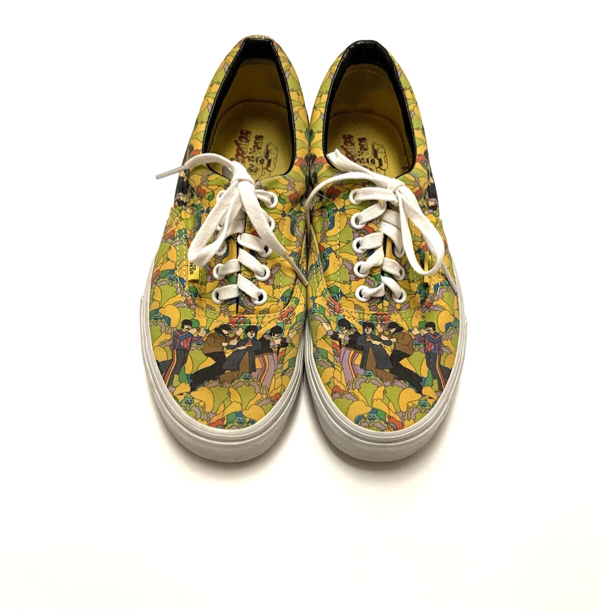 2013 Vans The Beatles Yellow Submarine Sneaker Skate Shoes Mens