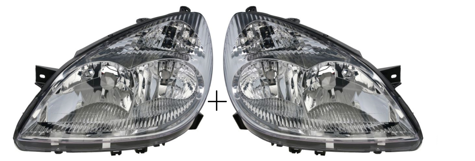Projecteur avant Citroën C5 I de qualité origine pour ampoule halogène H4 H7