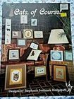 Cats, of Course! Vtg 80s Counted Cross Stitch Booklet S.Hedgepath Pegasus