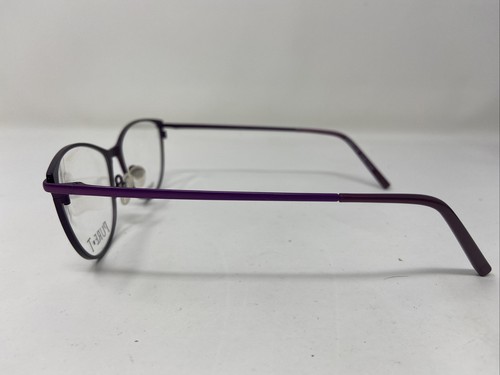 PURE T EYEGLASSES FRAME219 PR 51-16-135 PURPLE FULL RIM JM68 - Picture 5 of 8