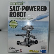 4M Green Science Salt-Powered Robot Kidz Labs Best Green Dr. Toys Sealed New