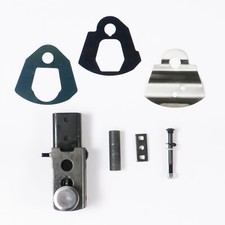 Hurst Oem Black Phosphate Slip In Shifter Stick Bottom Assembly W Shims Sleeve