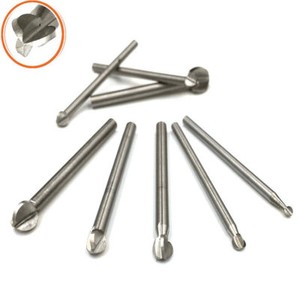 3 Flute Ball Router Bits Woodworking Spherical Milling Cutter Carving ...