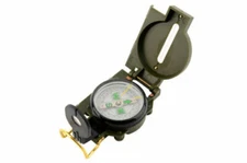 1 PC Lensatic Compass Military Camping Hiking Army Style Widely Use Portable