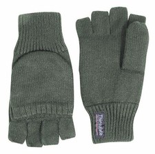Jack Pyke - New Green Cold Weather THERMAL Shooters Mitts GLOVES - Fishing