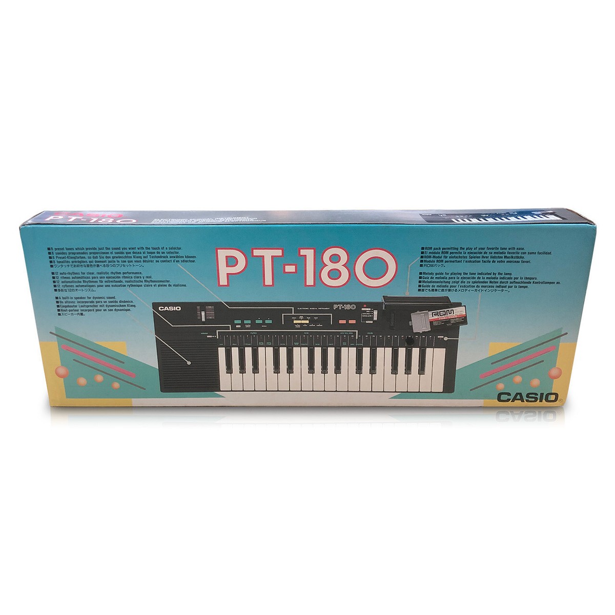 Pt 180 80s Casio Keyboard 1987 CASIO PT-10 Japan Keyboard