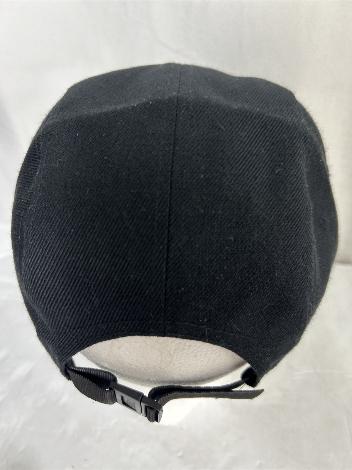 Elvon Five Panel Black Strapback Baseball Hat Adj… - image 9