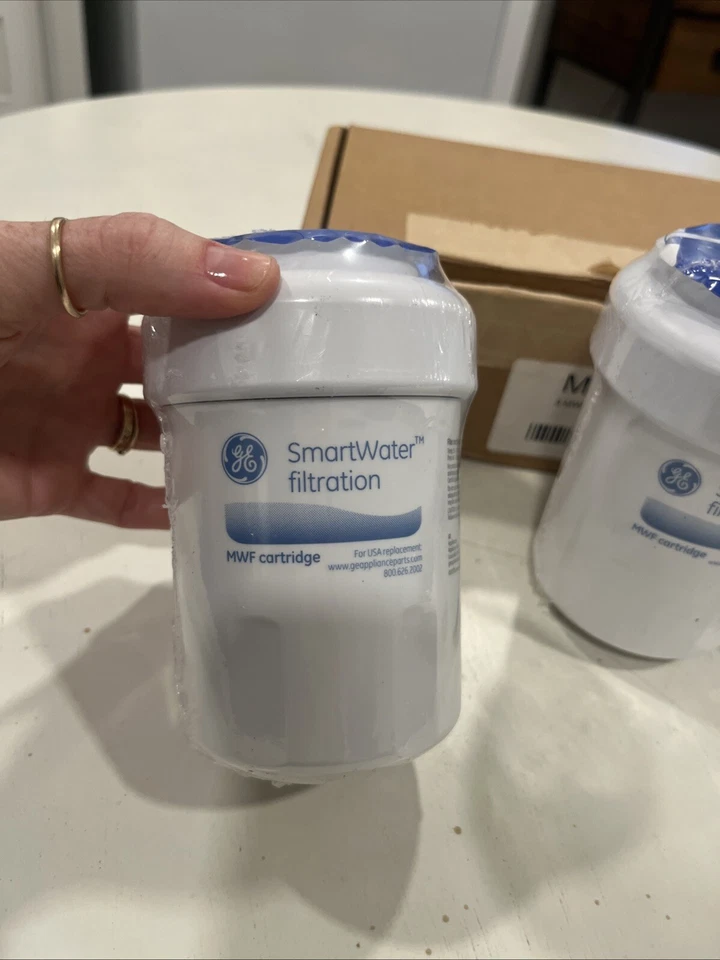 GE SmartWater MWF Refrigerator Water Filter, 3-Pack - Image 2 of 4