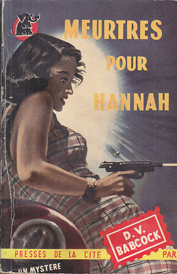C1 D. V. BABCOCK Morde for Hanna UN MYSTERE EO 1952 Homicide for Hannah 