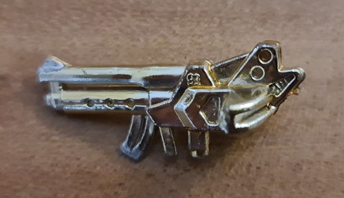 Vintage 80s visionaries battle/laser beasts dragonauts plastic gold weapon no93 - Picture 2 of 4