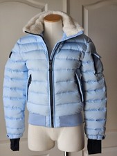 Sam. Size S Small Saylor Down Puffer Quilted Jacket Matte Baby Blue