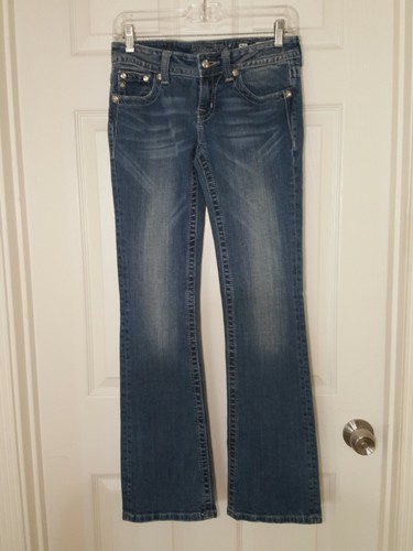 Miss Me Jeans Bootcut Floral Rose 