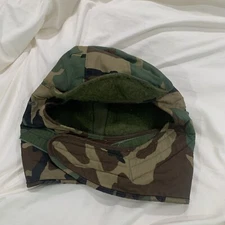 US Army Military Issue Camo Vintage Cold Weather Insulating Helmet Liner 7 1/4