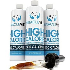 Miracle Vet High Calorie Weight Gainer for Dogs & Cats All Natural Vet-Approved