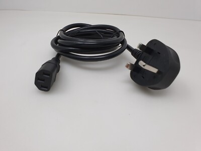 Für RCF Ayra 5 Monitor Lautsprecher Netzkabel Netzkabel Kabel 2m UK Stecker
