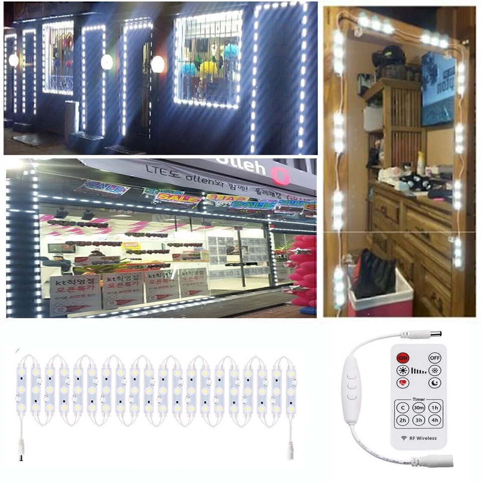 30-480cm 5730 5050 Module light 3 LEDs Store front Sigh lamp In/Outdoor + Remote - Image 4 of 4