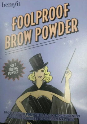 BENEFIT NARRENSICHERER BRAUENPUDER - NEU! - 0,01g Probe/Applikator - Farbton 1 Original