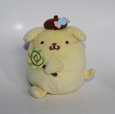 2019 Sanrio 7 Pompompurin plushie w/ lollipop...
