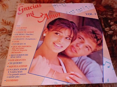 LOS AMAYA Y JEANETTE ''GRACIAS MI AMOR'' LATIN POP TROPICAL ROMANTICAS RARE LP VG+