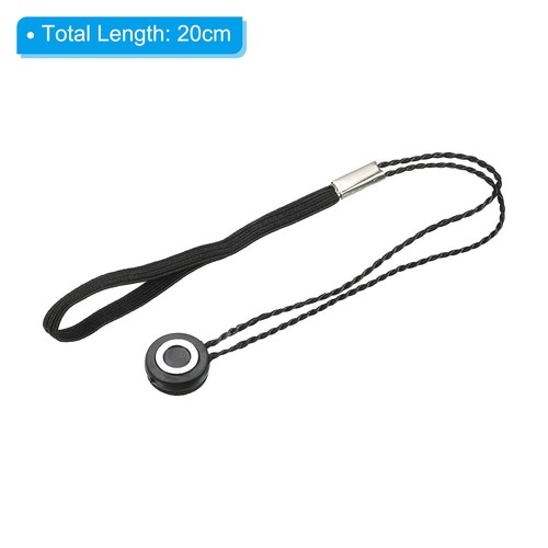 Camera Lens Cap Leash, 10Pcs Elastic Adhesive Cap Cover Keeper Holder, Black - Picture 2 of 7