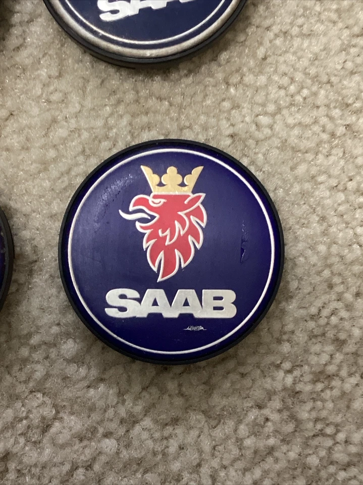 Tapacubos central rueda SAAB 9-3 9-5 93 95 900 9000 OE 12802437 Foto 4 de 4