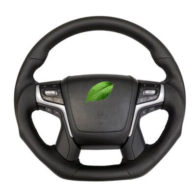 Leather Steering Wheel Assembly for LC200 Toyota Land Cruiser / Land Prado FJ150