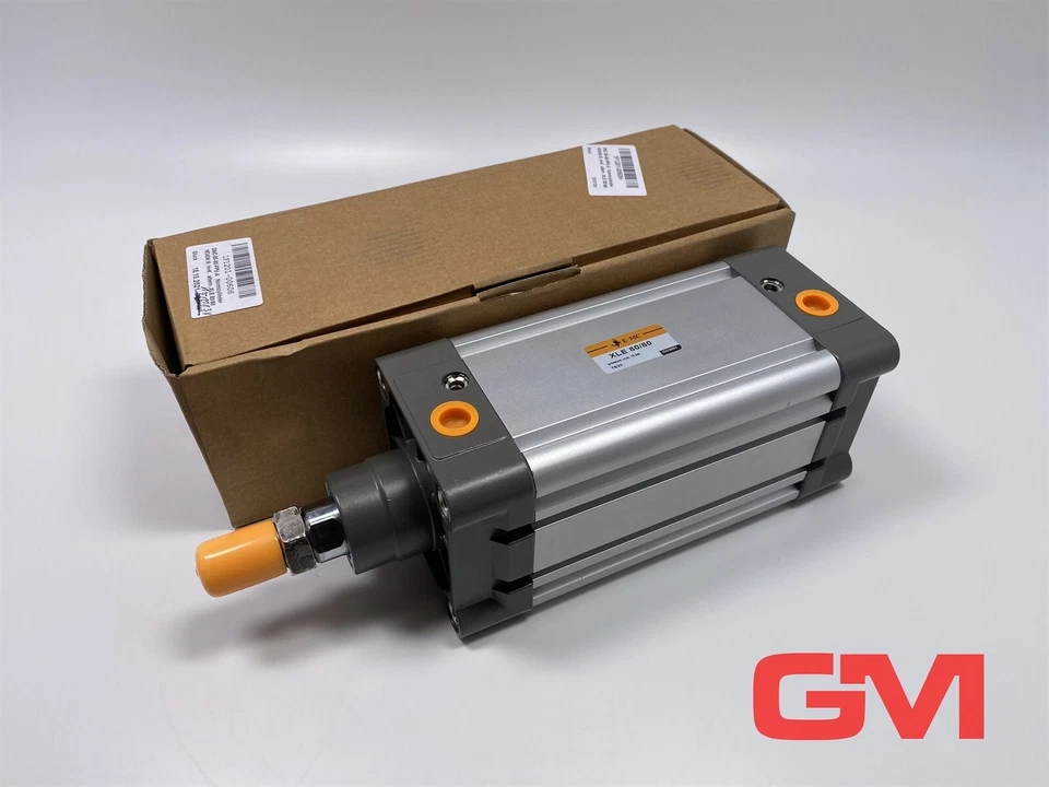 EMC Standard Cylinder Xle 80/80 Iso Cylinder ISO9001 Max. 10 BAR TE25 Pneumatic - Image 3 of 4