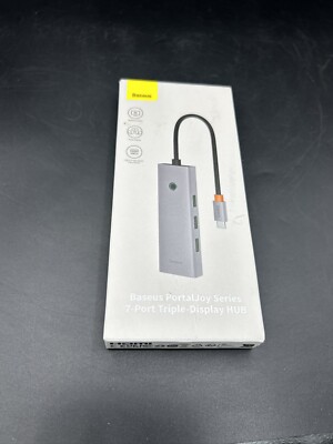 Baseus Portaljoy Series 7 Port Triple Display HUB FREE SHIPPING