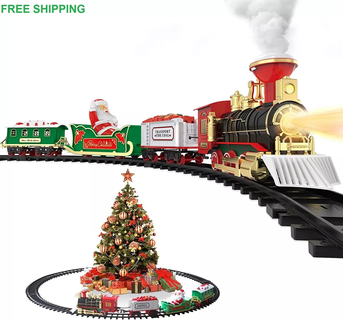 Train set that blows cheap smoke