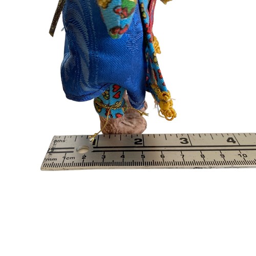 Traditional Russian Girl Bear Dress Purse Ceramic Head Feet Collectible - Picture 11 of 11