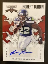 2012 Rookies & Stars Crusade Red Signatures /199 Robert Turbin Rookie Auto RC