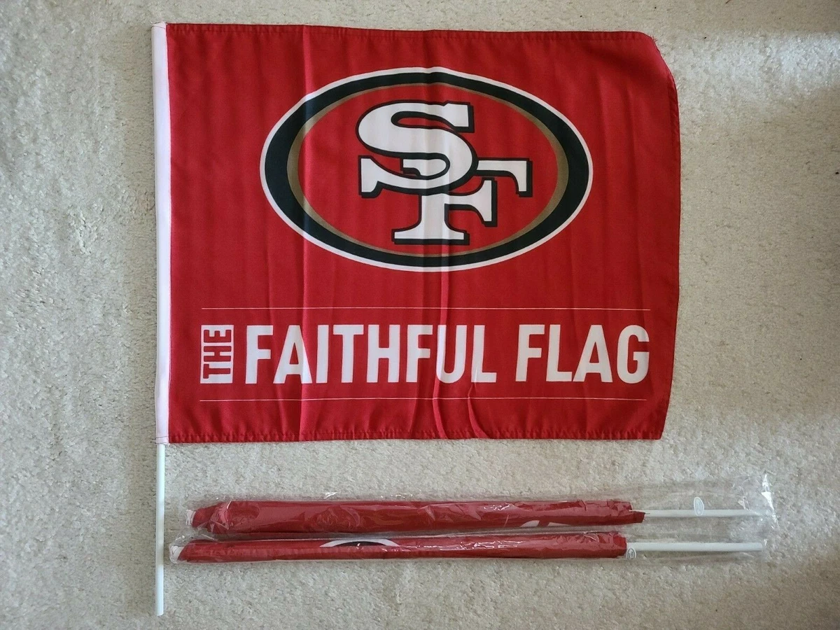 San Francisco 49ers &#034;The Faithful Flag&#034; | eBay