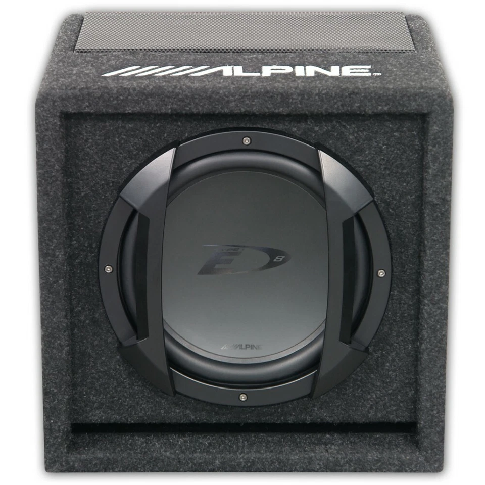 1 Alpine Swe-815 caisse Active avec de basse 8 " 100 watts RMS Tronc coffre