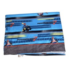 2013 Nintendo Mario Kart 7 Twin Size Flat bed Sheet Approximately 95 X 64 Inches