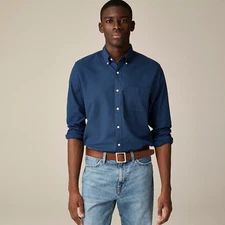 J Crew NAVY Classic Fit Broken-in Organic Cotton Oxford Shirt ~ New M/L/XL