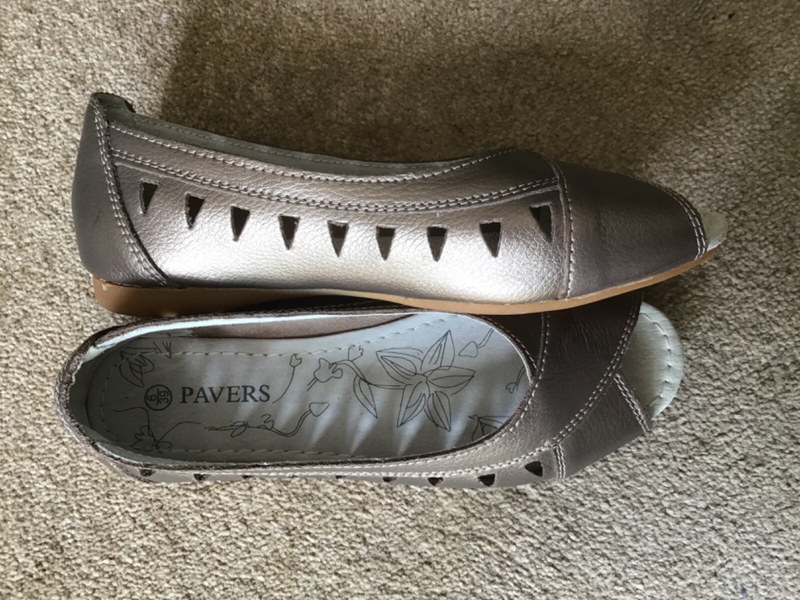 APL Sandali Pavers bronzo oro taglia 6