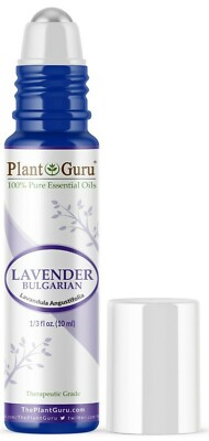 Lavender Essential Oil Roll On 100% Pure Natural Therapeutic Grade For Skin Hair