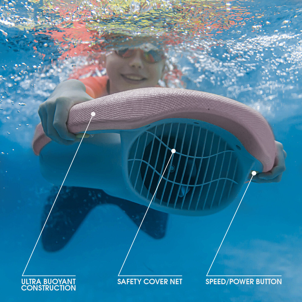 Asiwo 水泳　電動ビート板 Asiwo Swimming Kickboard Electric, Swim Training Kickboard 3 Speed