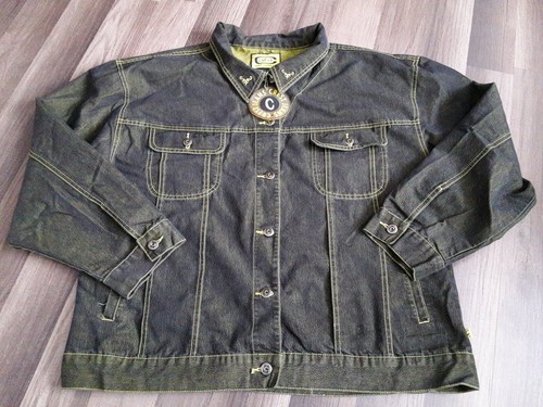 dark yellow denim jacket