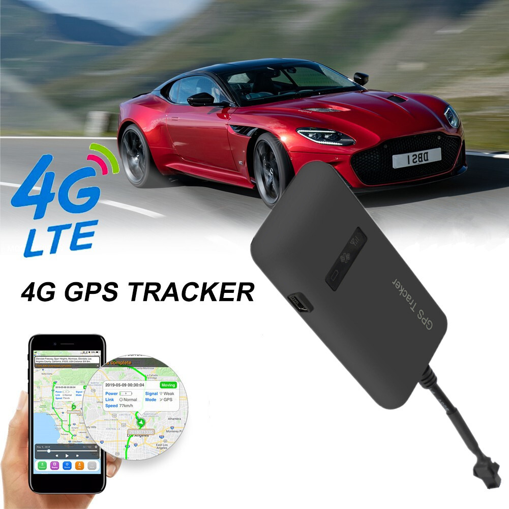 Car Real Time GPS Anti-Theft Tracker 2G 4G GSM Vehicle Network - Main Image