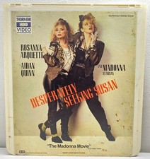 VTG 1985 Desperately Seeking Susan CED Videodisc Madonna Movie RARE READ TE16342