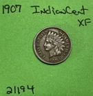 1907 Indian Head Cent / Penny 1c Xf Extra Fine